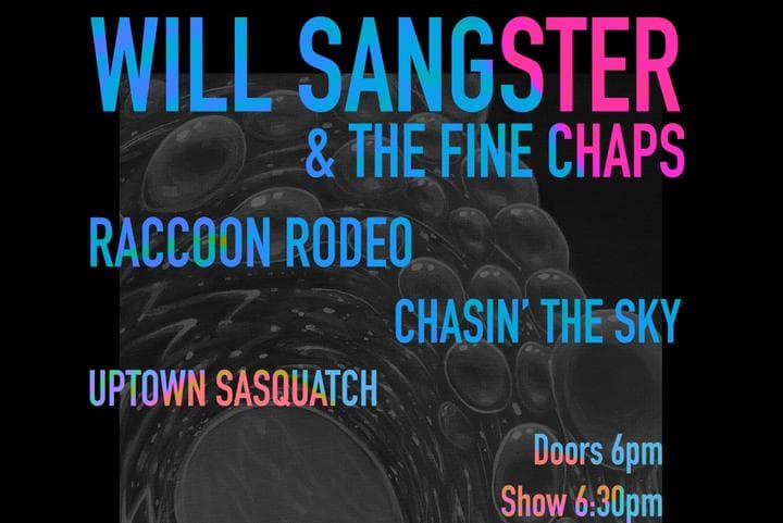 Image for event: Will Sangster & The Fine Chaps