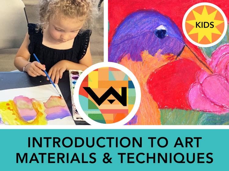 Introduction to Art Materials and Techniques (Ages 5-10)