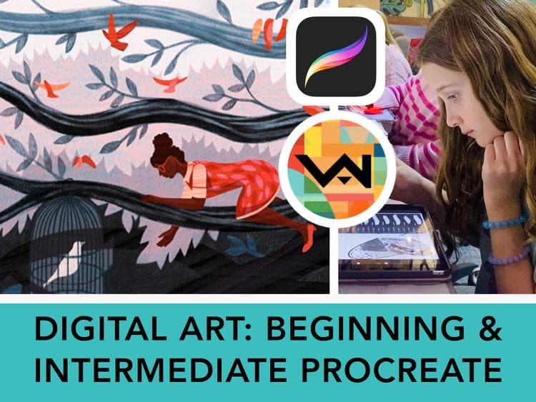 Image for event: Digital Art: Beginning & Intermediate Procreate