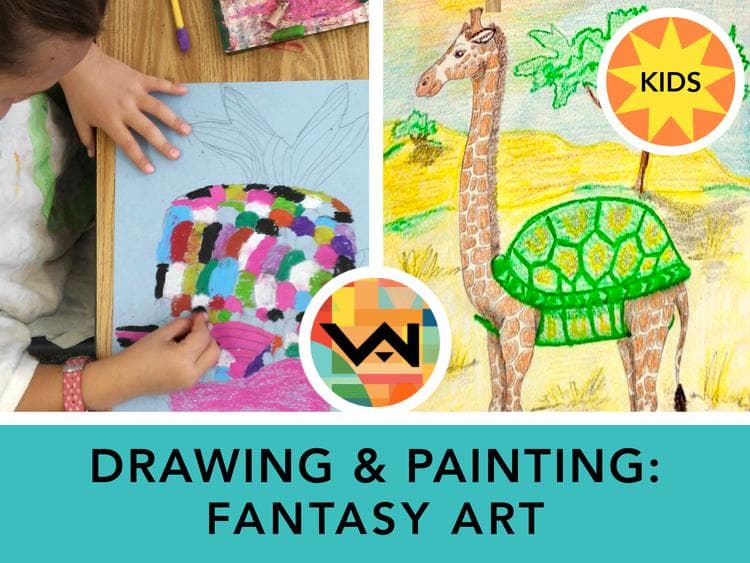 Drawing & Painting: Fantasy Art (Ages 5-10)