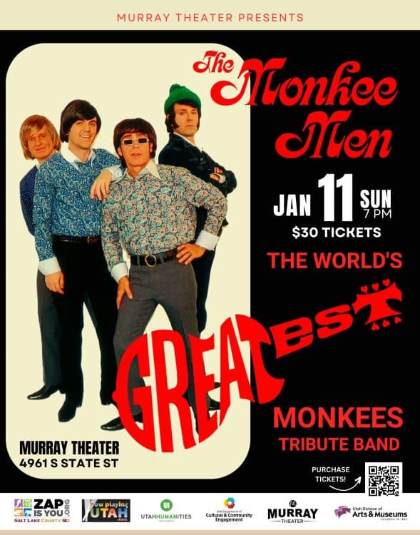 Image for event: The Monkee Men - The World's Greatest Monkees Tribute