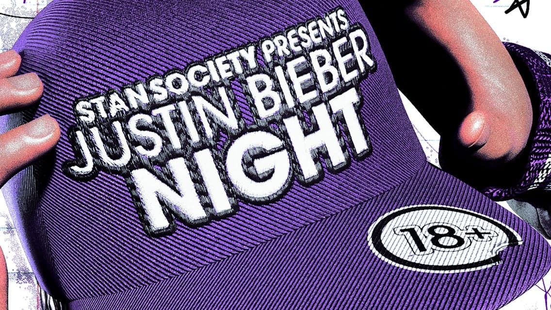 Image for event: Justin Bieber Night: Presented By Stan Society (18+)