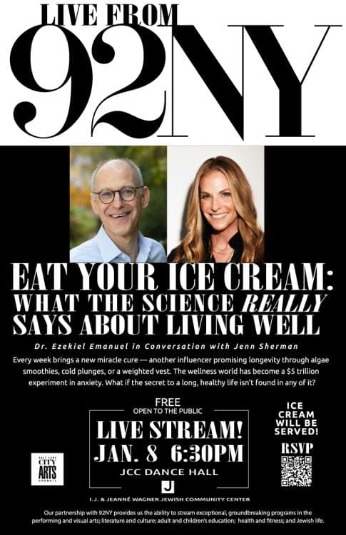 Image for event: Live from 92NY--Eat Your Ice Cream