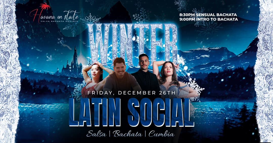 Havana on State Latin Social - Winter White + 2 Classes
