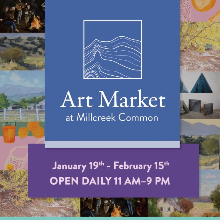3rd Annual Art Market at Millcreek Common