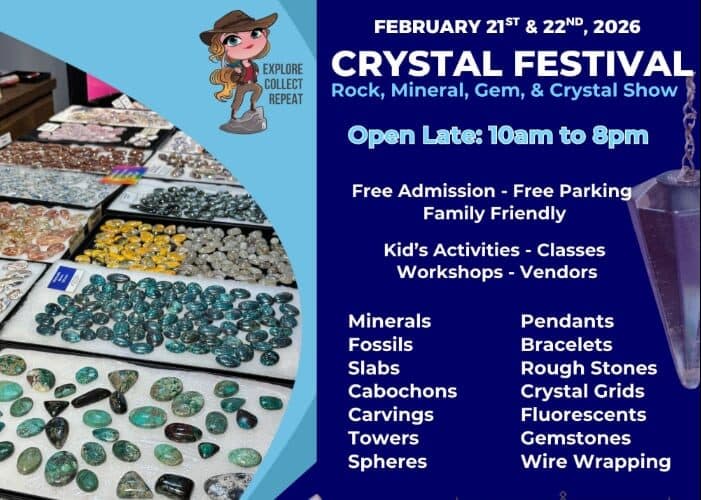 Crystal Festival - A Rock, Mineral, Gem & Crystal Show