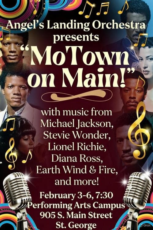 Image for event: Angels Landing Orchestra Presents MoTown on Main Street