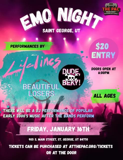 Image for event: Emo Night