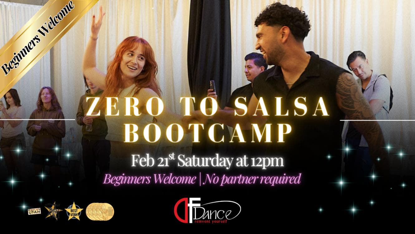Image for event: Beginner Salsa Bootcamp: No partner needed