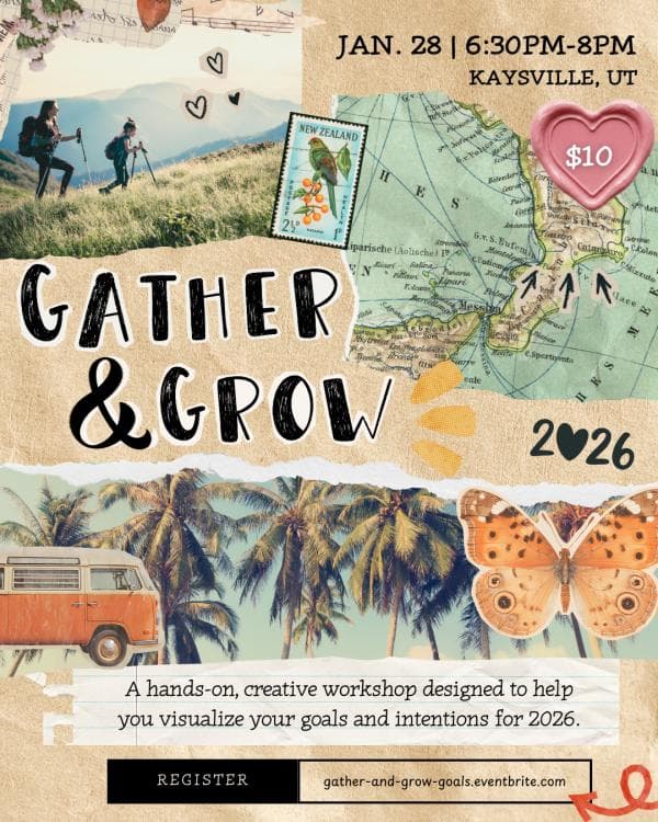 Image for event: Gather & Grow: Goal Setting Workshop 2026