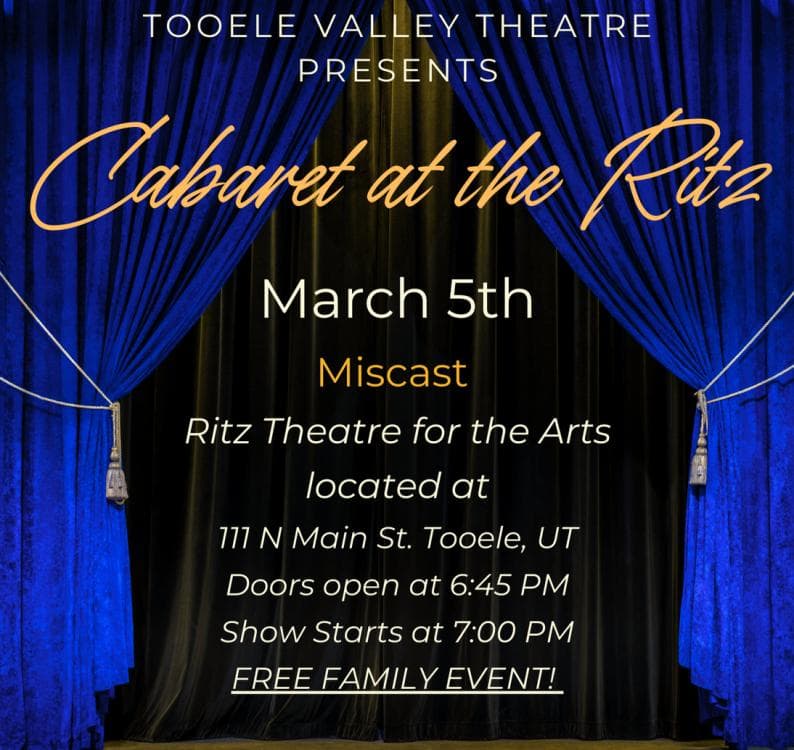 Tooele Valley Theatre Cabaret: Miscast