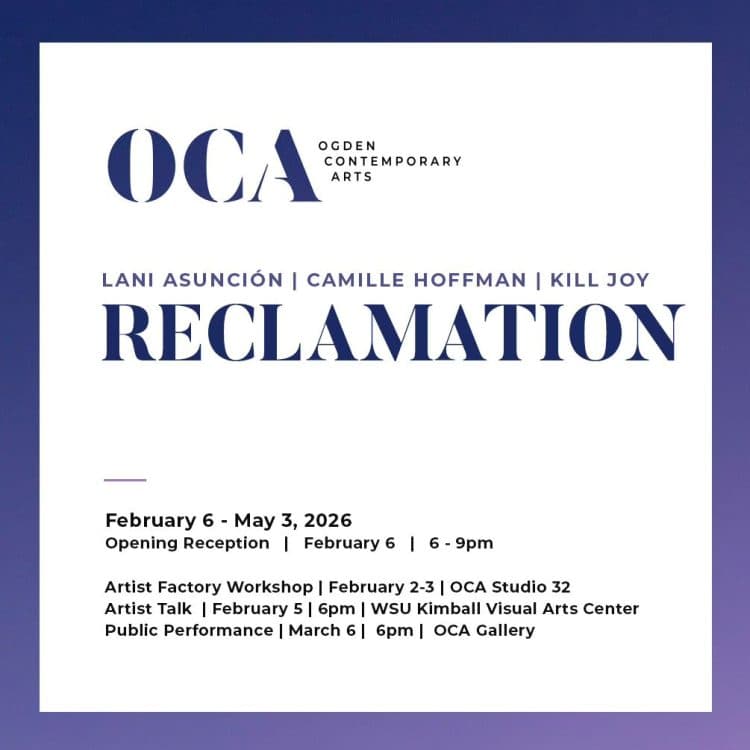 Image for event: RECLAMATION: Lani Asunción, Camille Hoffman, and Kill Joy