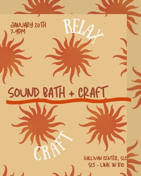 Craft Club- Norkova Sound Bath