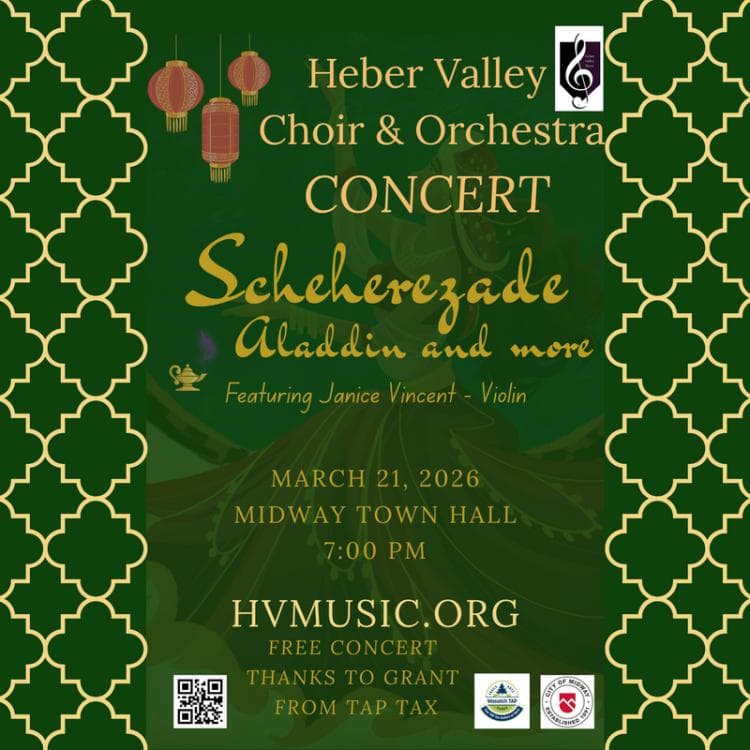 Image for event: Heber Valley Choir and Orchestra Spring Concert