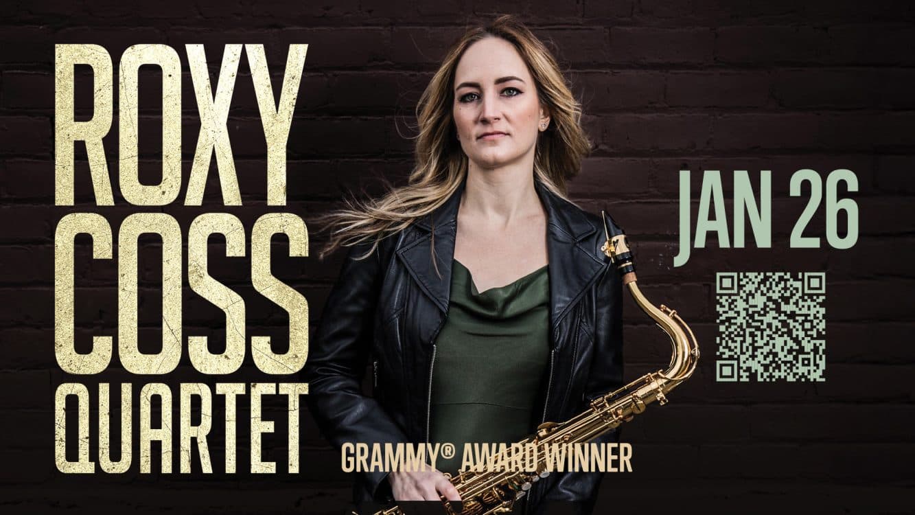 Image for event: Roxy Coss Quintet: Live in Concert + Student Clinic