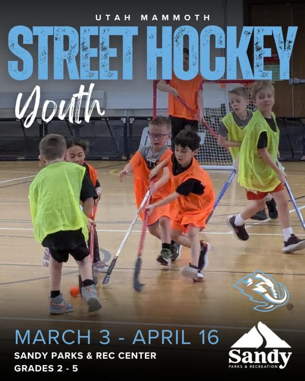 Utah Mammoth Youth Street Hockey Leagues