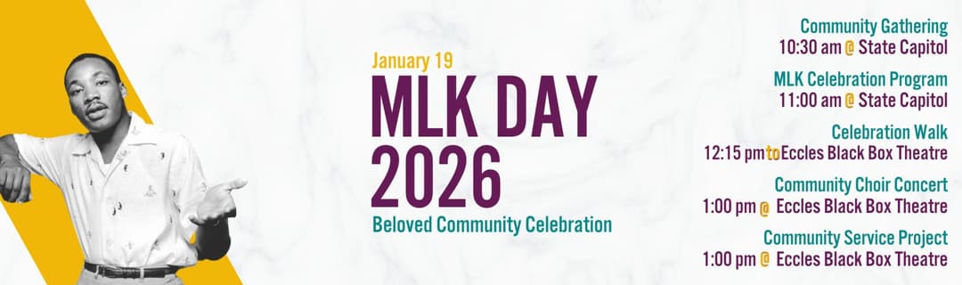 Utah Martin Luther King Day Celebration 2026