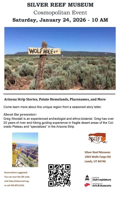 Arizona Strip Stories, Paiute Homelands, Placenames, and More