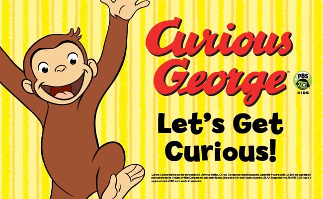 Image for event: Curious George: Let’s Get Curious!