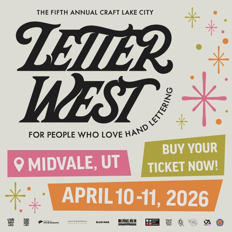 Image for event: The Fifth Annual Craft Lake City LetterWest