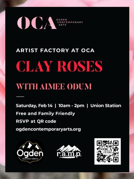 Artist Factory Workshop: Clay Roses with Aimee Odum