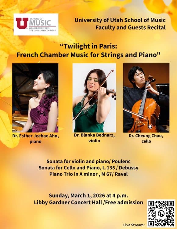 Image for event: “Twilight in Paris: French Chamber Music for Strings and Piano"