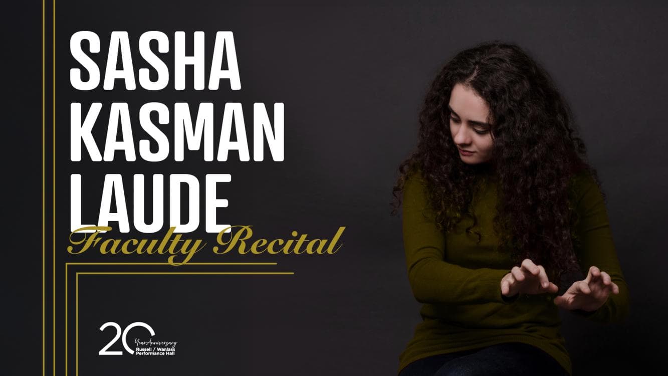 Image for event: Sasha Kasman Laude Recital
