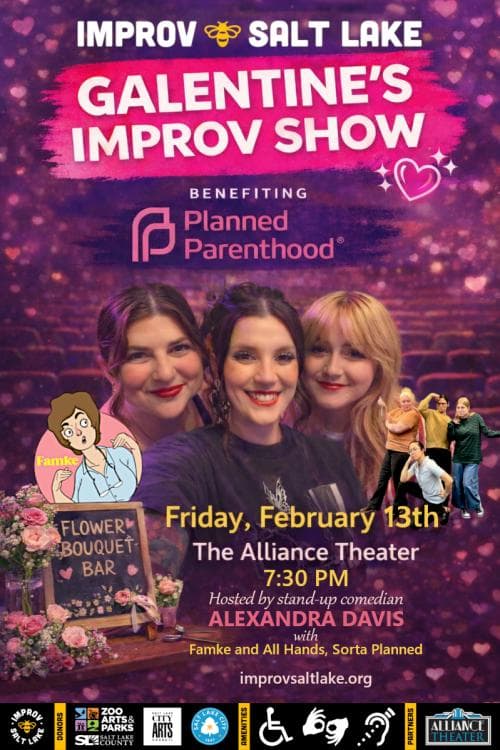 Image for event: Galentine’s Day: Improv Salt Lake at The Alliance