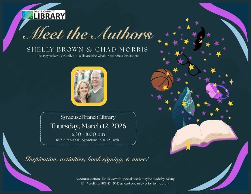 Meet the Authors Shelly Brown and Chad Morris