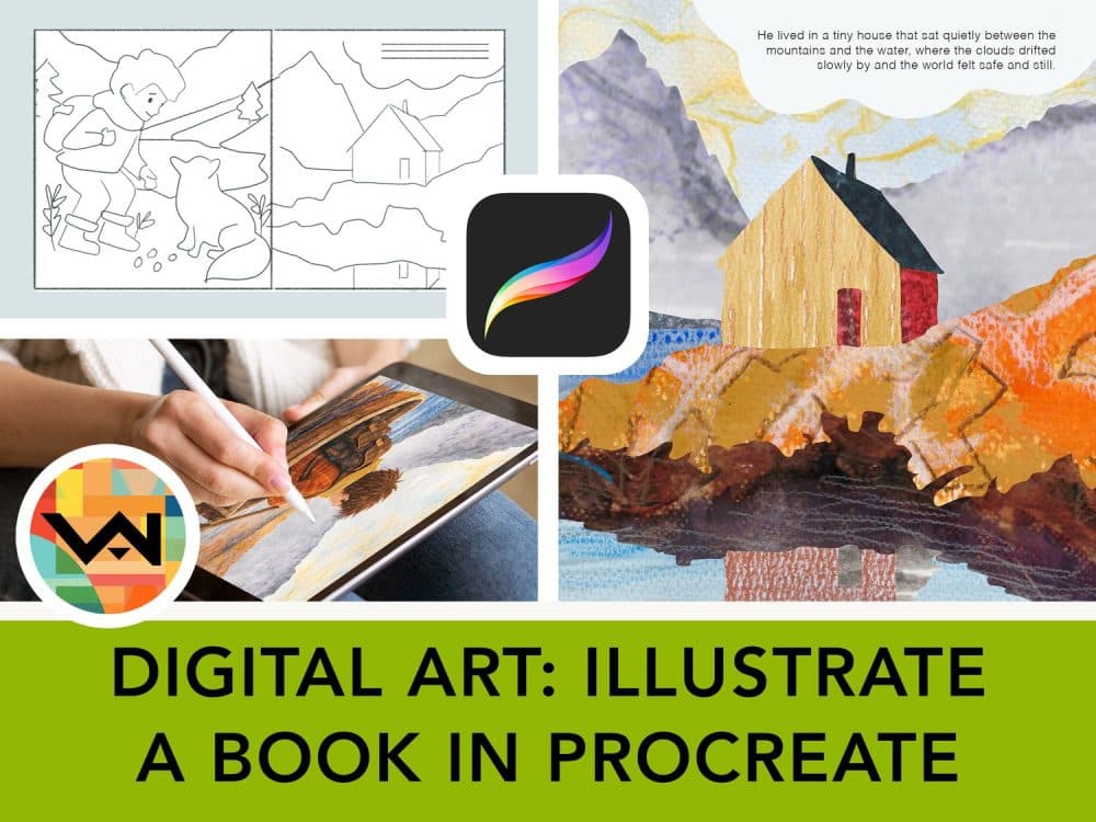 Digital Art: Illustrate a Book in Procreate (Ages 12+)