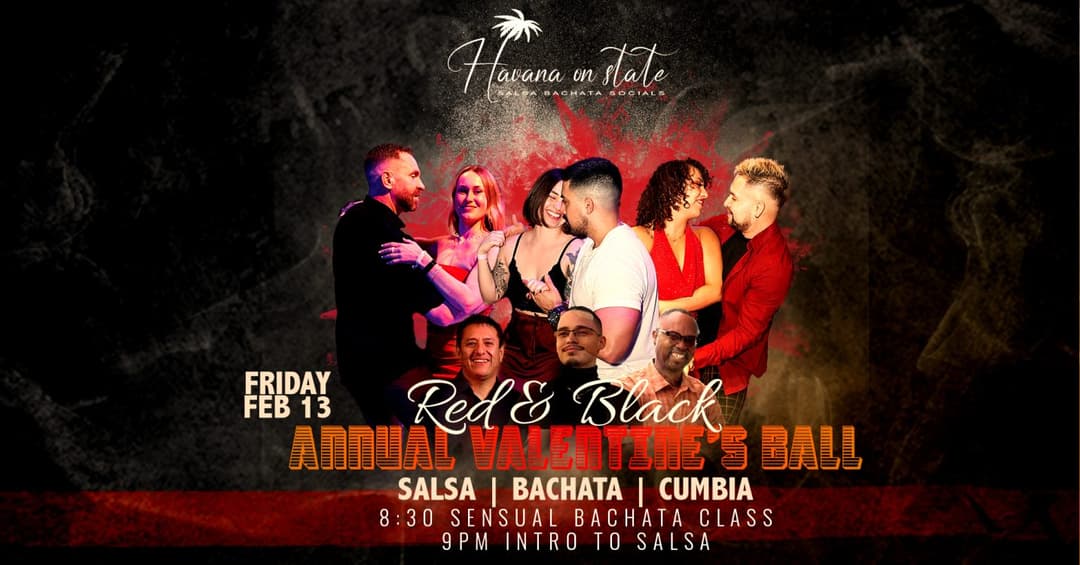 Valentine's Red & Black Ball: Havana on State
