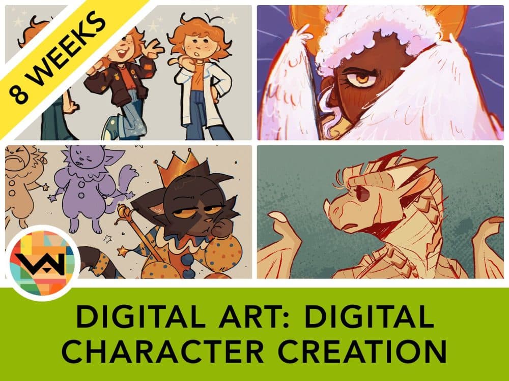 Image for event: Digital Art: Character Creation (Ages 12+)