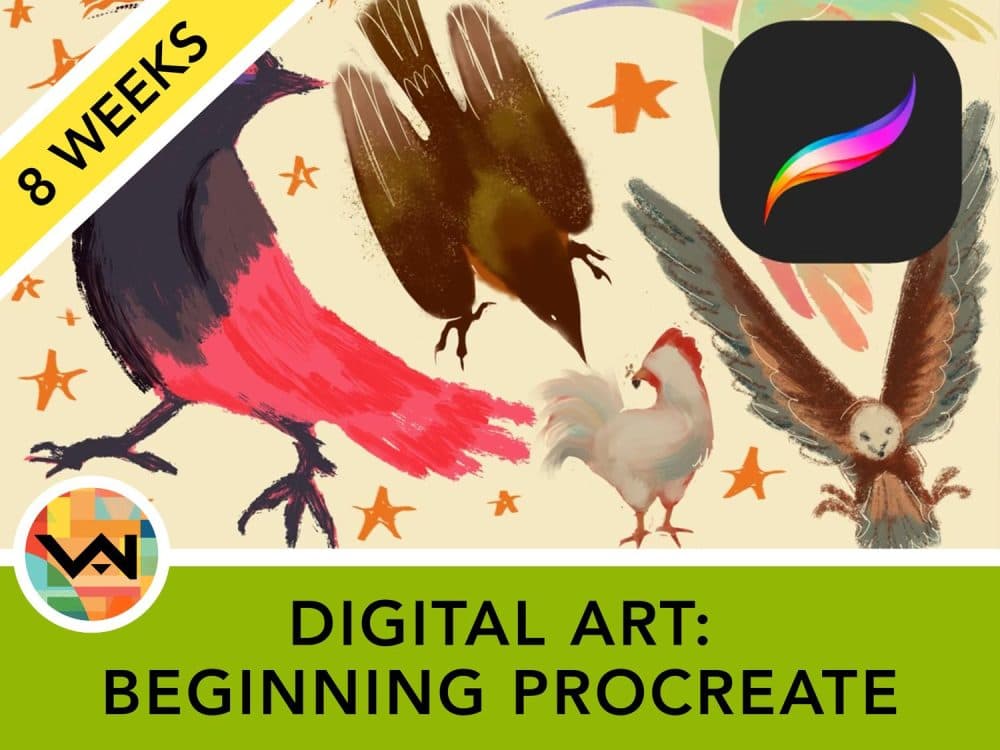 Digital Art: Beginning Procreate (Ages 12+)