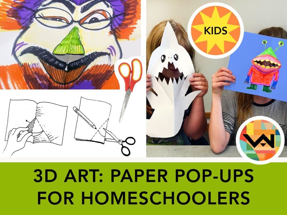 Image for event: 3D Art: Paper Pop-Ups for Homeschoolers (Ages 6-10)