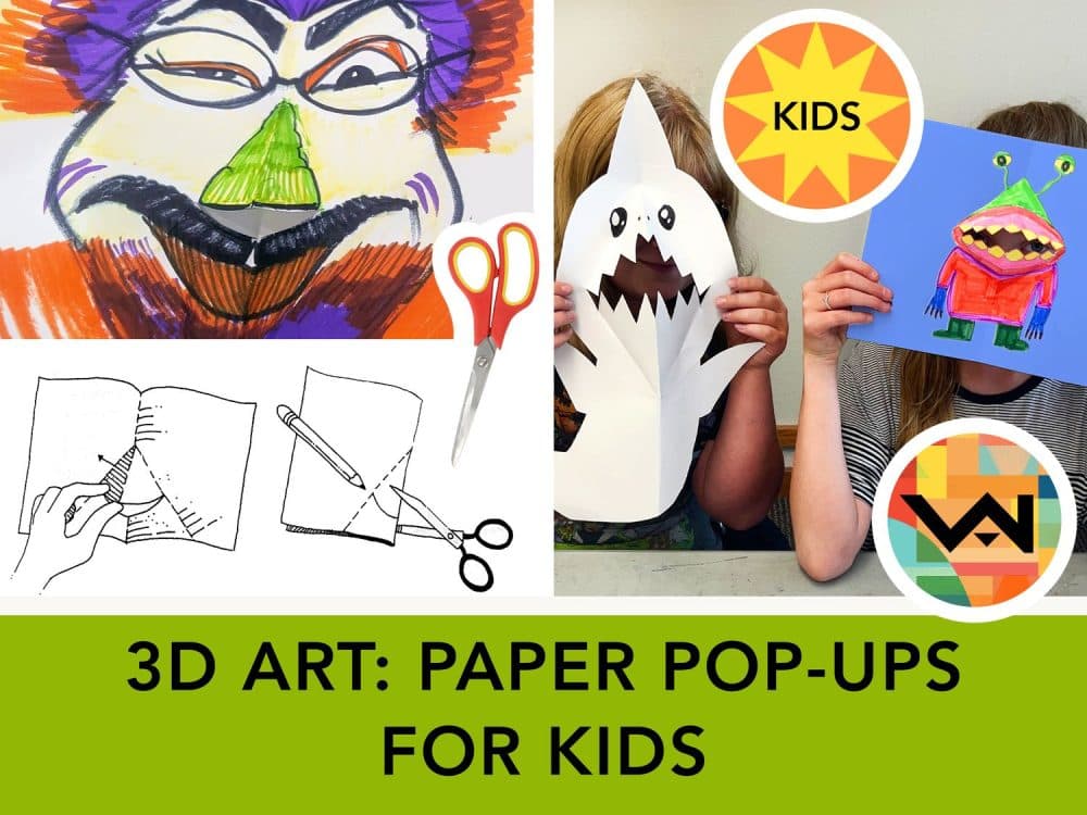 Image for event: 3D Art: Paper Pop-Ups for Kids (Ages 6-10)