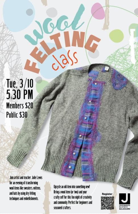 Image for event: Wool Felting Class