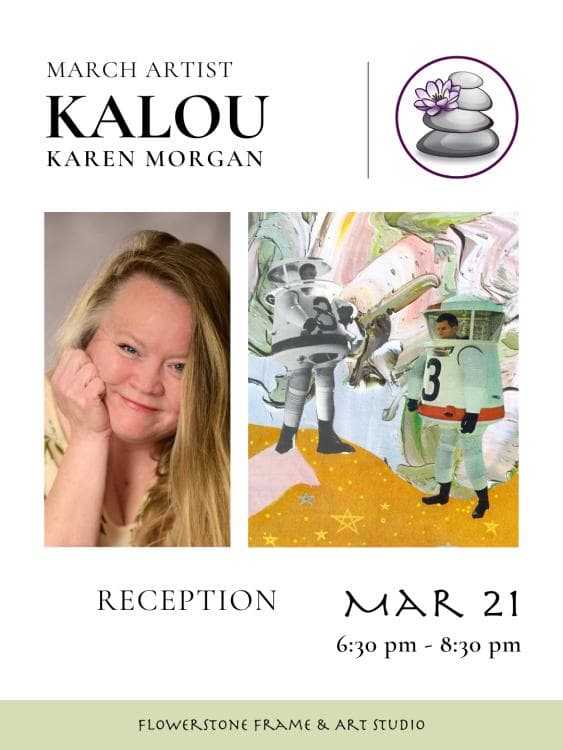 Image for event: KaLou - March Artist of the Month at Flowerstone!