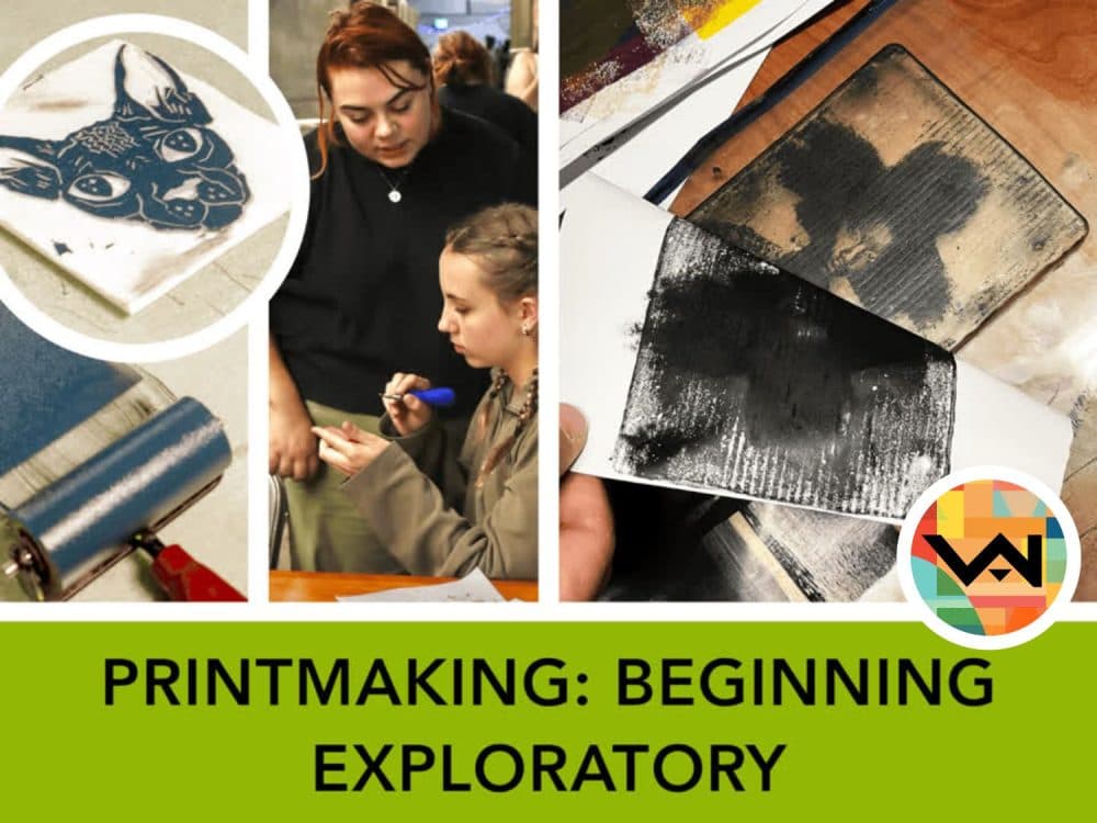Image for event: Printmaking: Beginning Exploratory (Ages 12+)