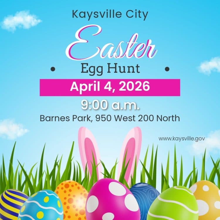 Kaysville City's 2026 Easter Egg Hunt