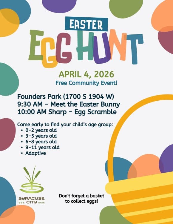 Syracuse City Easter Egg Hunt 2026