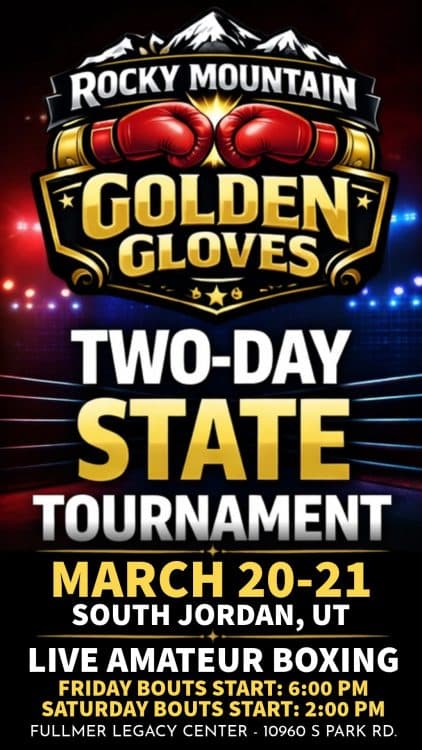Image for event: Rocky Mountain Golden Gloves Two Day State Championships