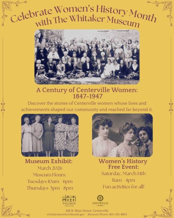 Image for event: 'A Century of Centerville Women 1847 - 1947' for Women's History Month
