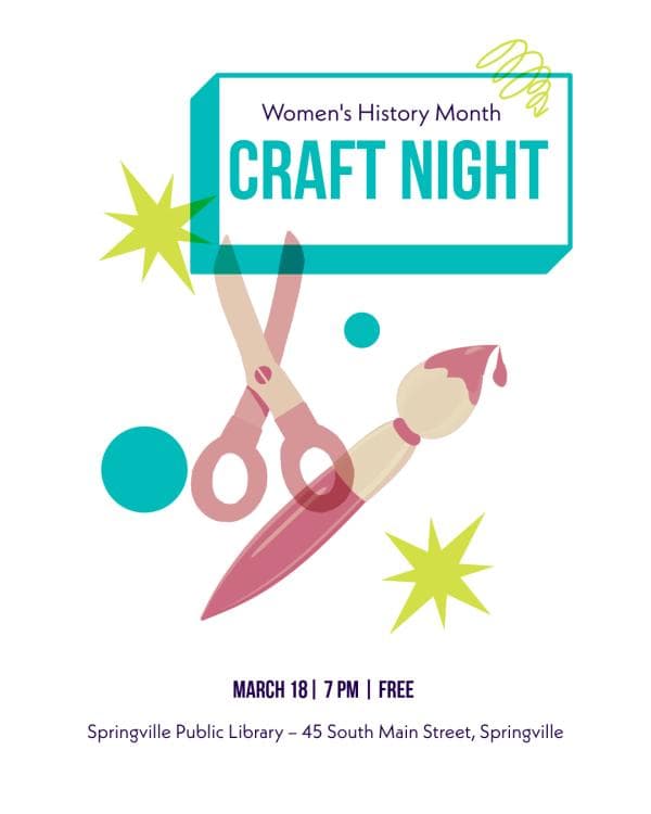 Women’s History Month Craft Night