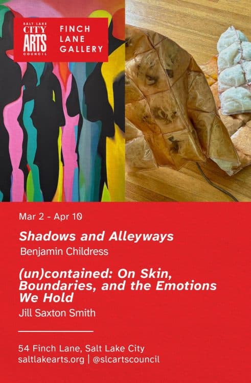 Image for event: “(un)contained: On Skin, Boundaries, and the Emotions We Hold” by Jill Saxton Smith and “Shadows and Alleyways” by Benjamin Childress