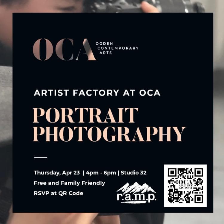 Artist Factory After School: Portrait Photography with Austin Luckett