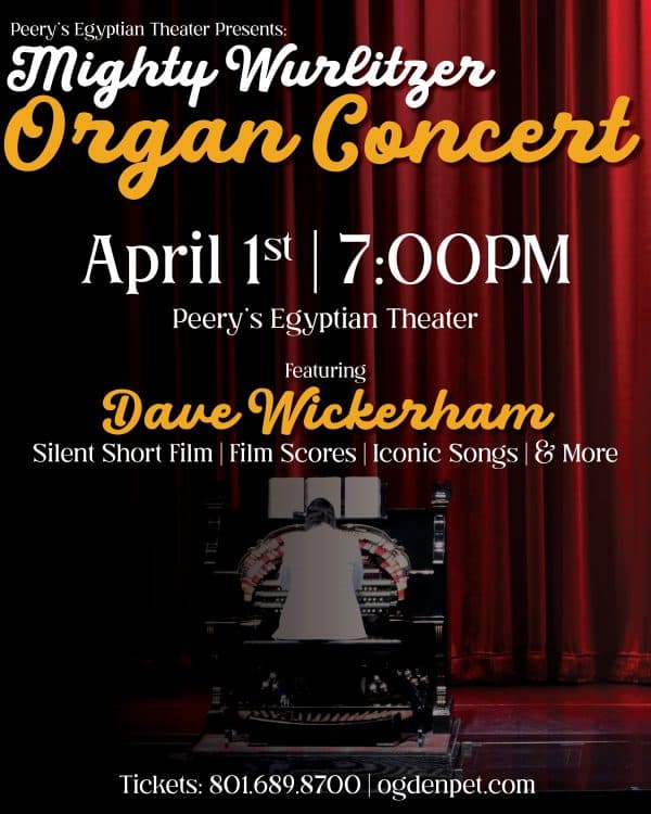 Peery's Egyptian Theater Presents: Mighty Wurlitzer Organ Concert