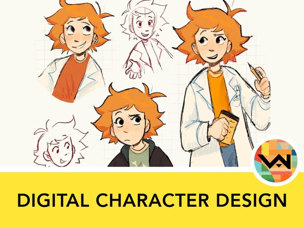 Image for event: Digital Character Design (Ages 11-17)