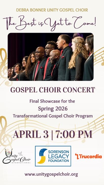 Debra Bonner Unity Gospel Choir: The Best is Yet to Come