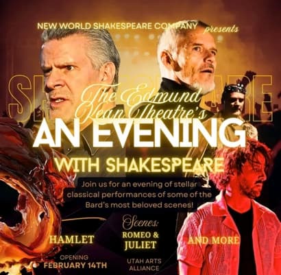 Image for event: An Evening with Shakespeare