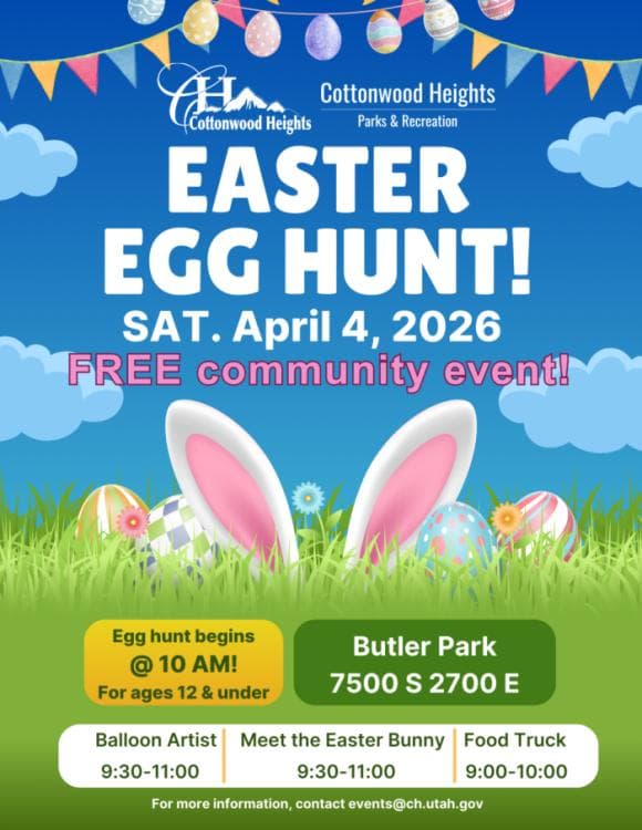 Image for event: 2026 Easter Egg Hunt in Cottonwood Heights